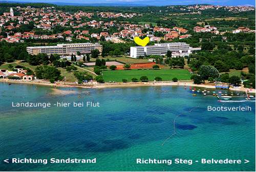 Lage - Nähe Hotel Holiday