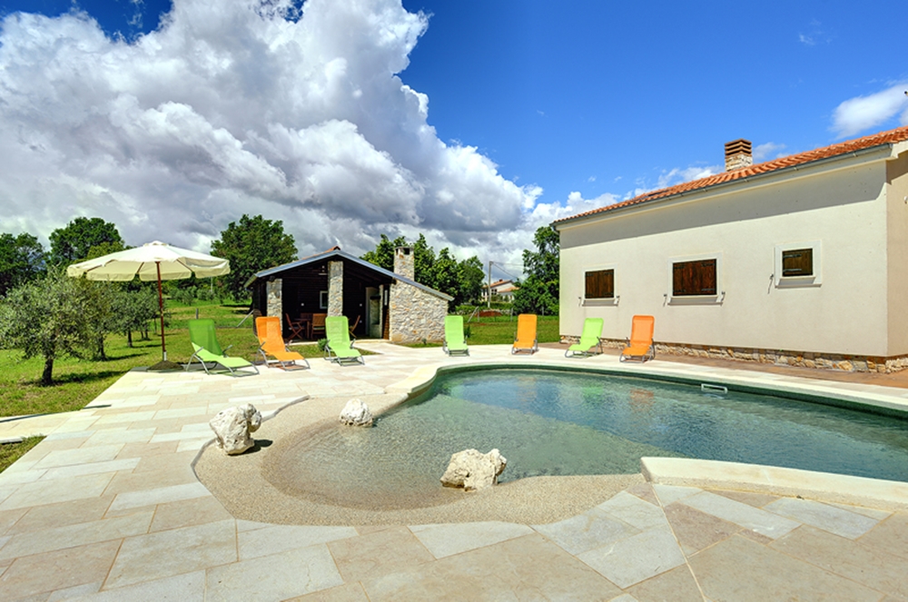 Villa mit Pool Krnica-Mutvoran für 12 Personen: Mutvoran, 6-Zi