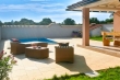 Chillige Atmosphäre am Pool